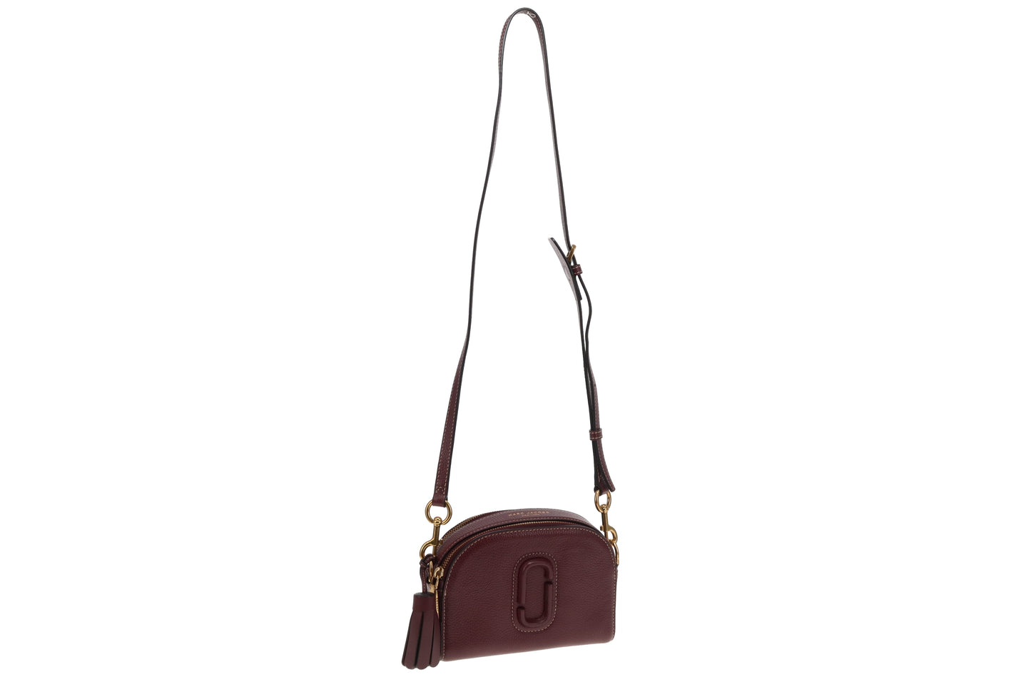 Marc Jacobs Wine Shutter Crossbody