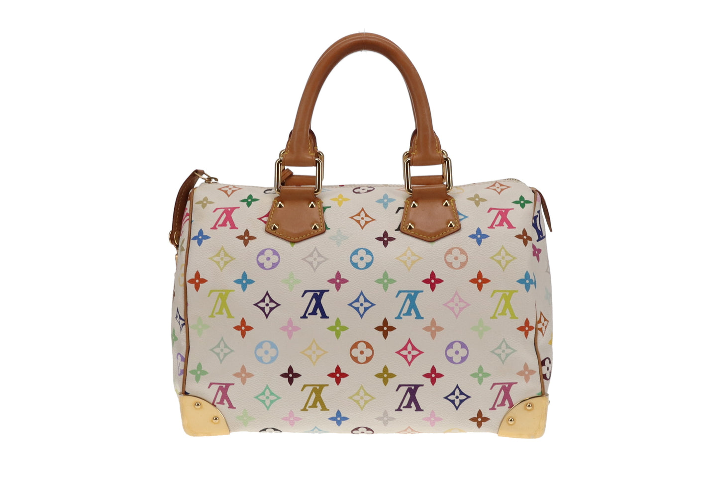 Louis Vuitton White Multicolour Takashi Murakami City Speedy SP0034 - 2004