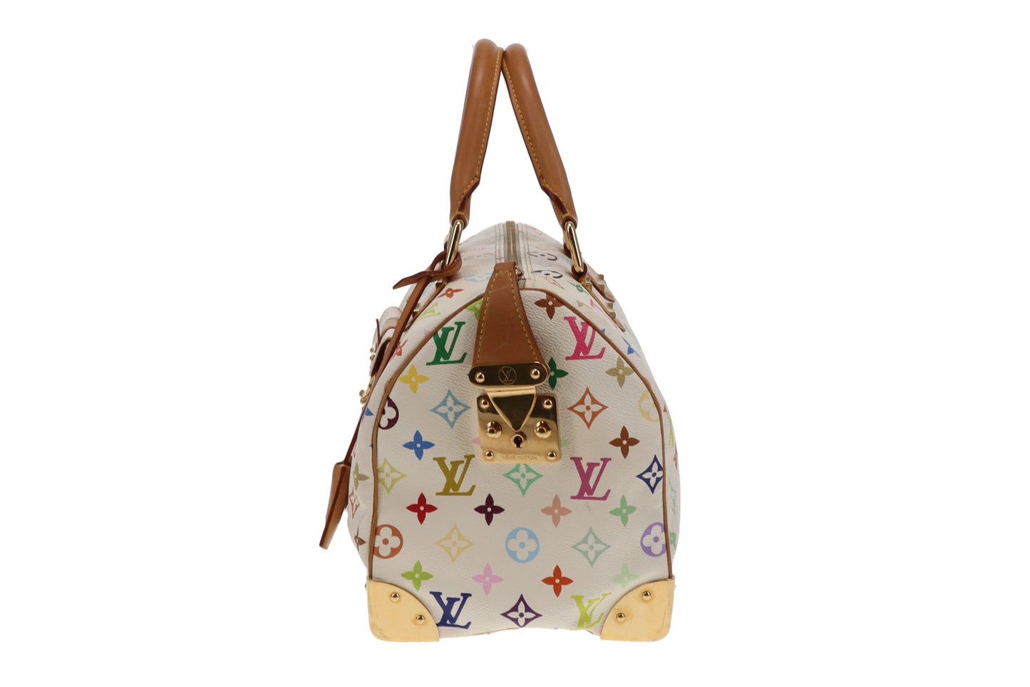 Louis Vuitton White Multicolour Takashi Murakami City Speedy SP0034 - 2004