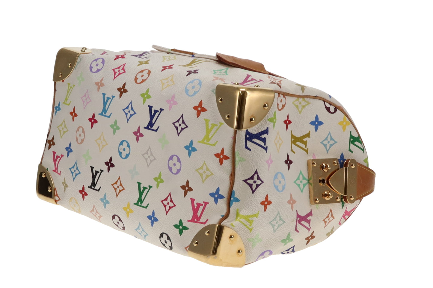 Louis Vuitton White Multicolour Takashi Murakami City Speedy SP0034 - 2004