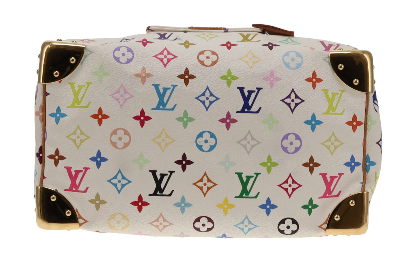 Louis Vuitton White Multicolour Takashi Murakami City Speedy SP0034 - 2004