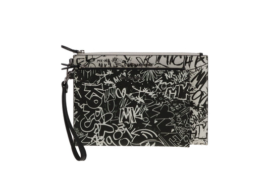 Michael Kors Graffiti Collection Duo Travel Pouch