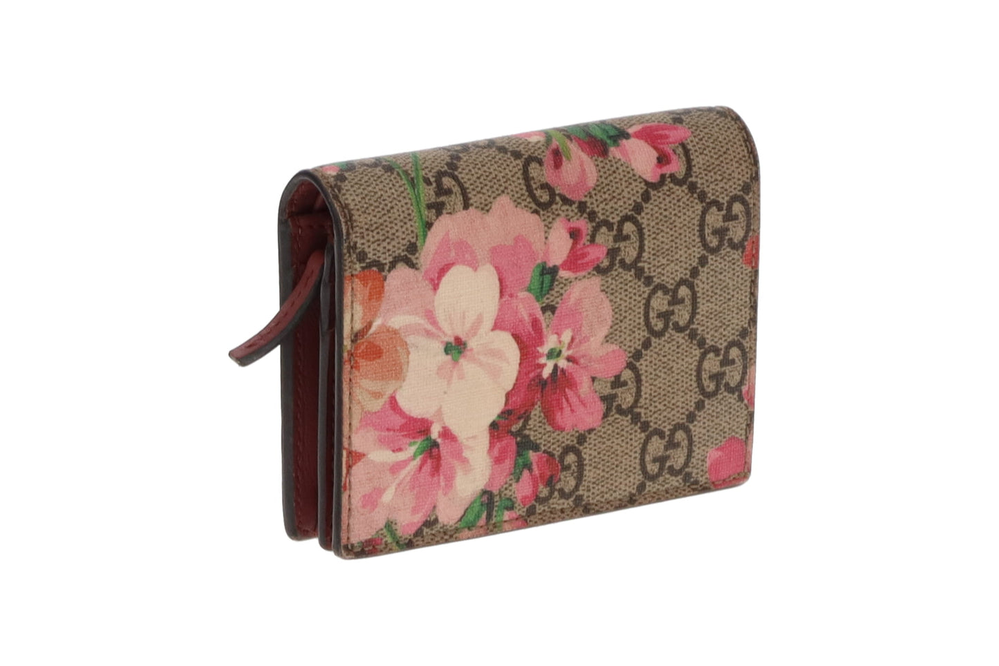 Gucci Blooms GG Supreme Card & Coin Case