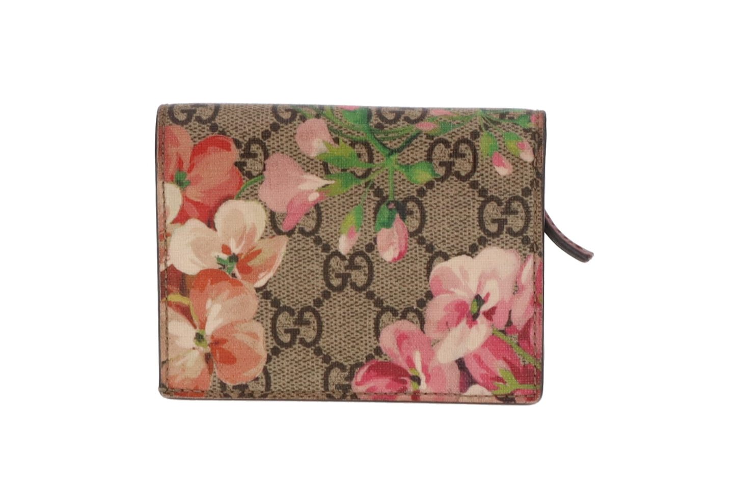 Gucci Blooms GG Supreme Card & Coin Case