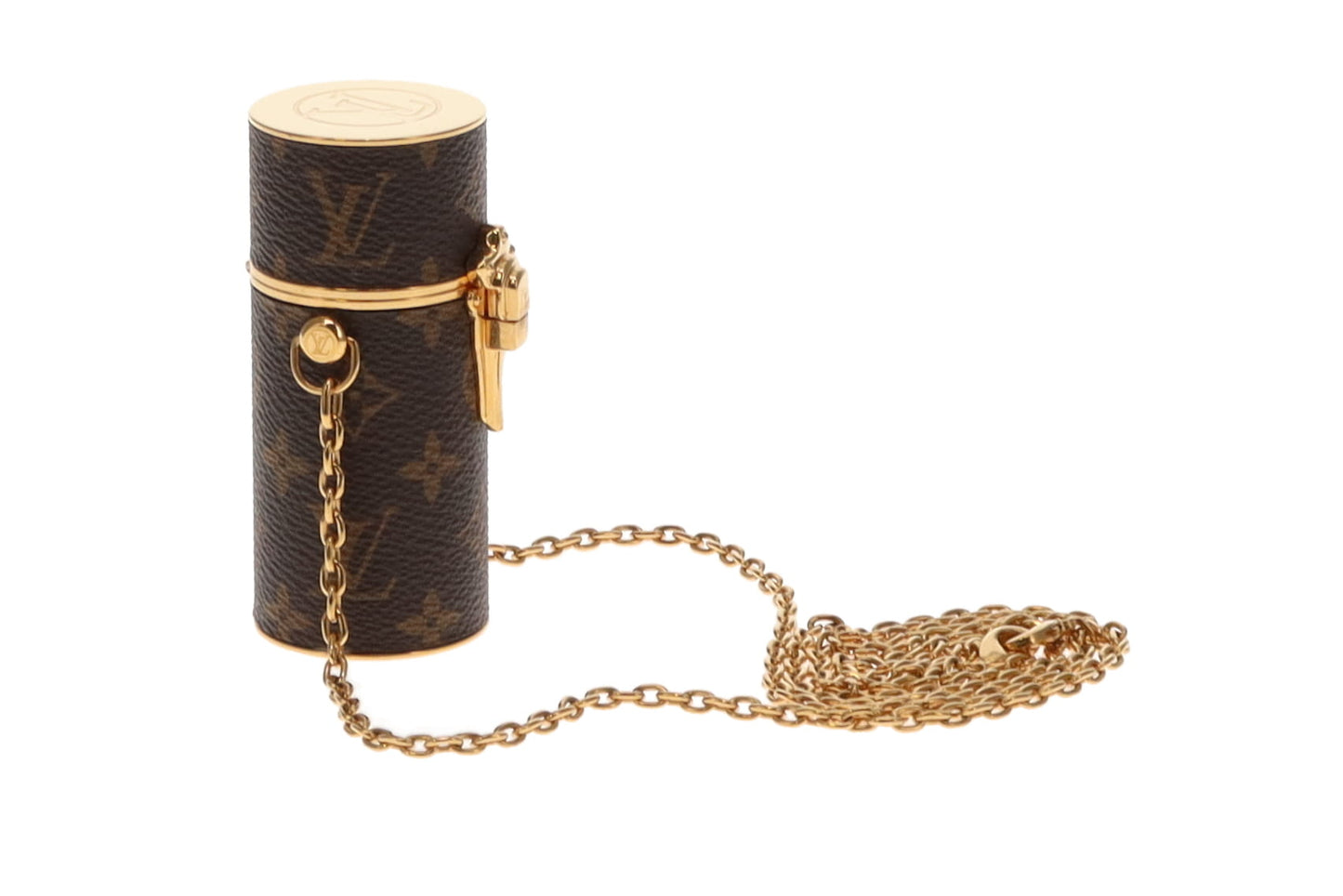 Louis Vuitton Monogram Lipstick Case On Chain