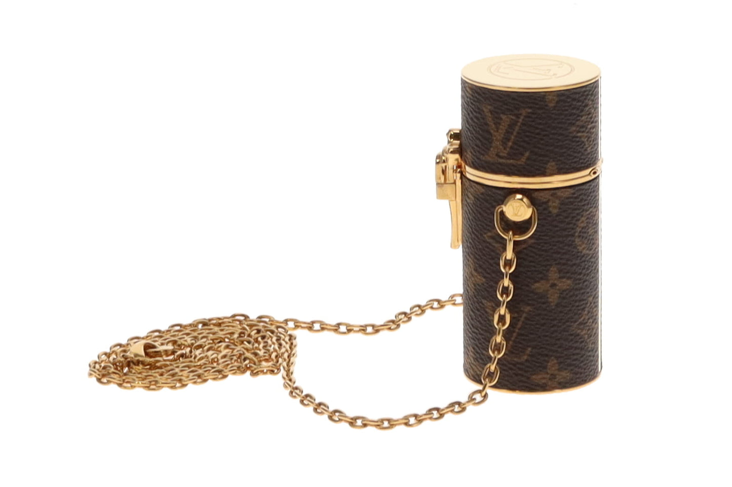 Louis Vuitton Monogram Lipstick Case On Chain