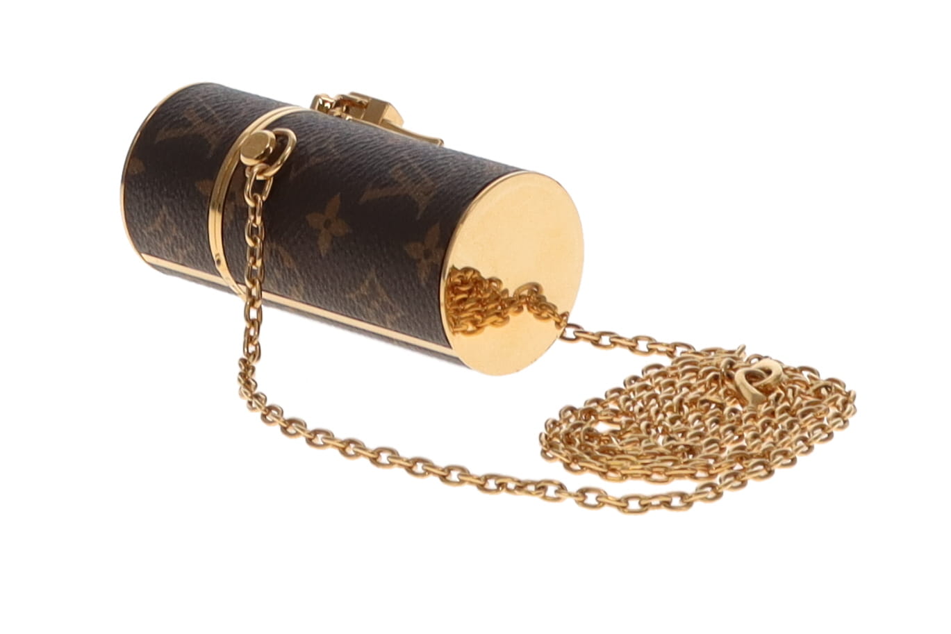 Louis Vuitton Monogram Lipstick Case On Chain