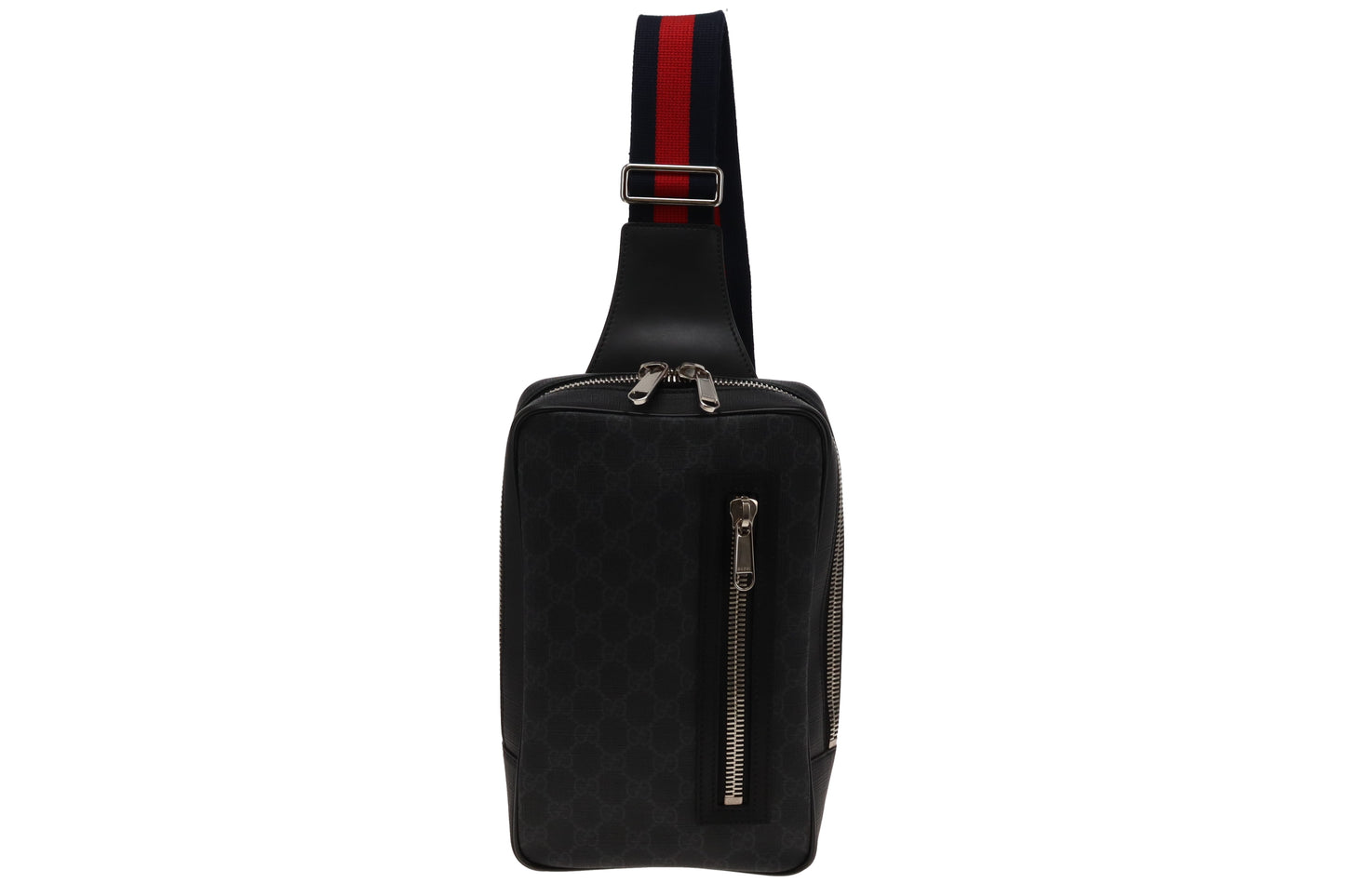 Gucci GG Supreme Black Sling Bag