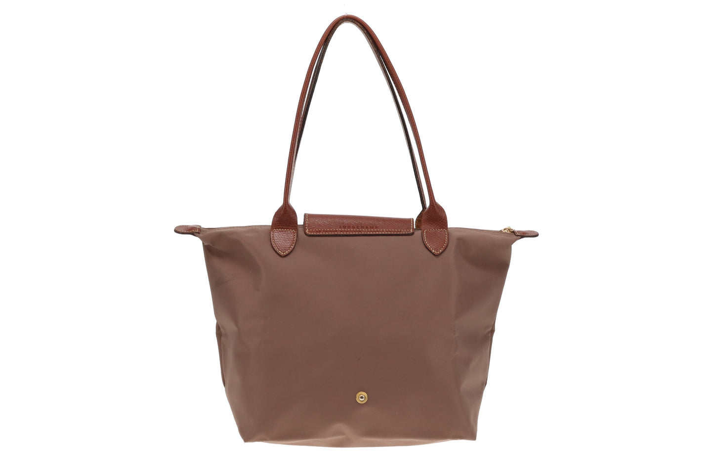 Longchamp Dark Beige Le Pliage S Shoulder Tote