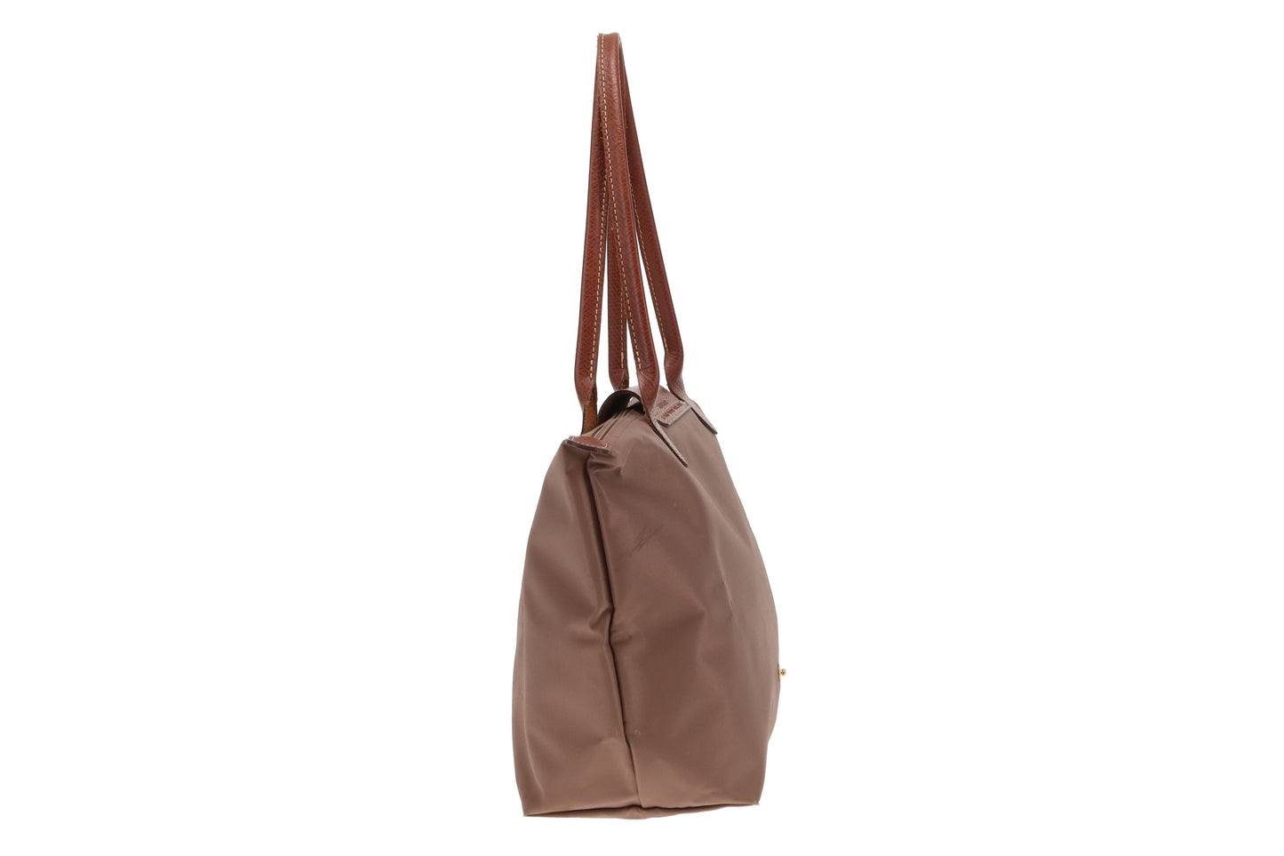 Longchamp Dark Beige Le Pliage S Shoulder Tote