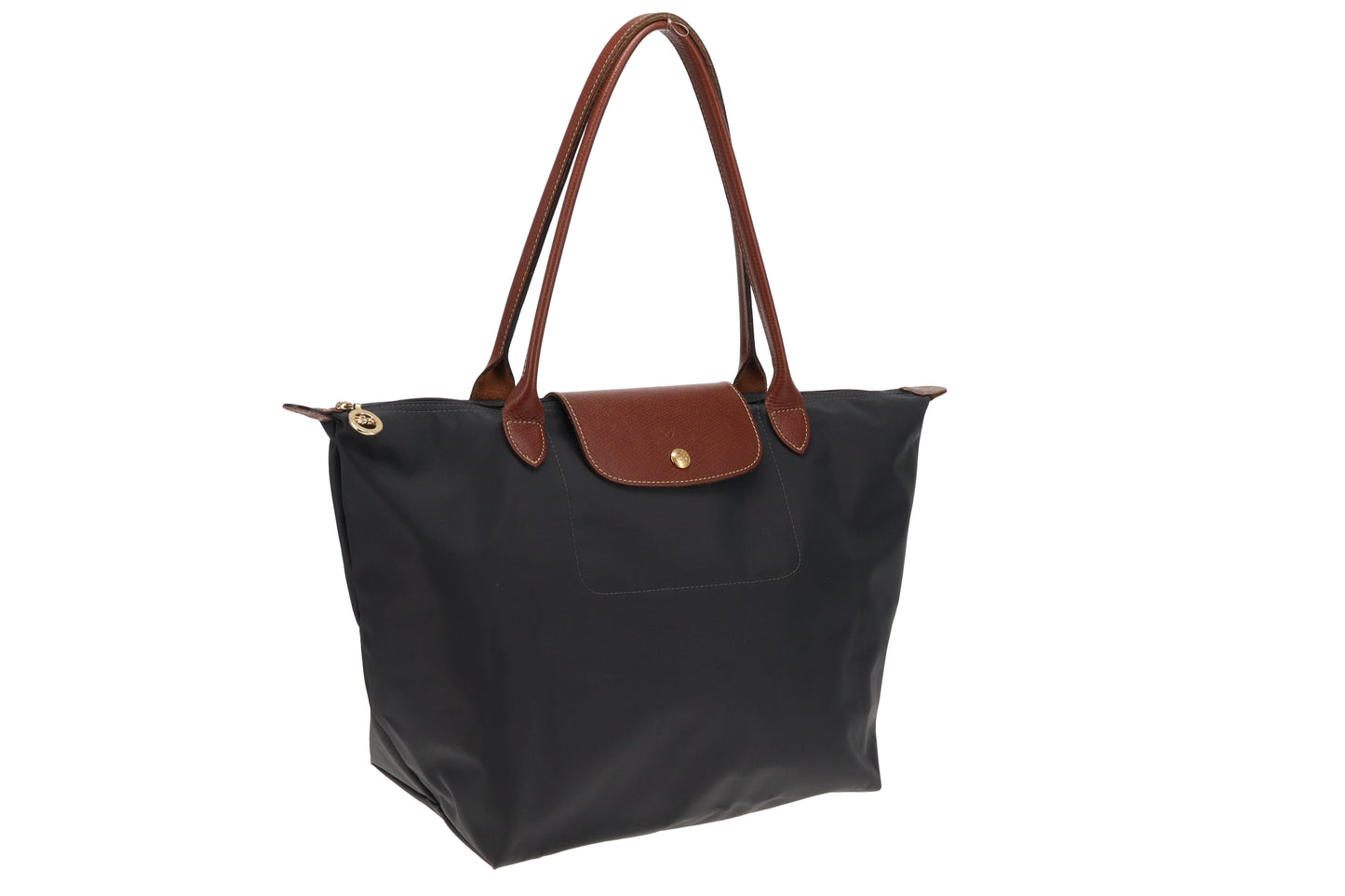 Longchamp Stone Grey Le Pliage L Tote Bag