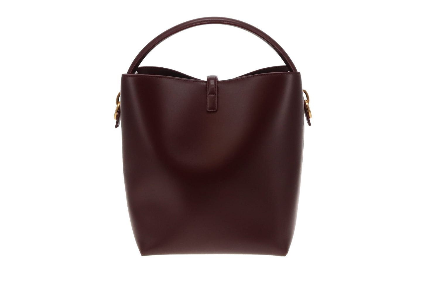 Saint Laurent Rouge Cabernet Le 37 Bucket Bag 2024