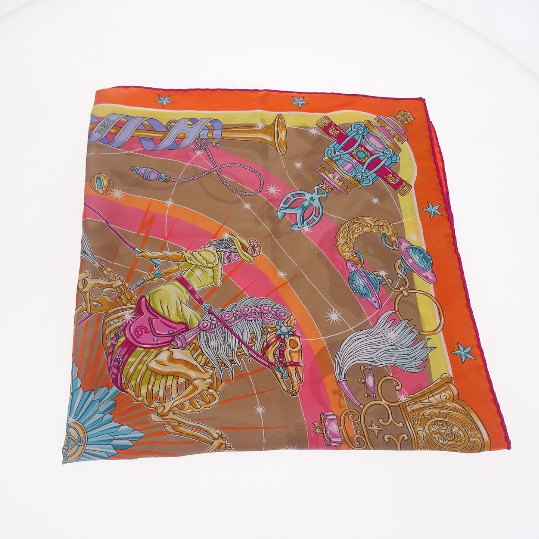 Hermes Chorus Stellarum Silk Scarf 70cm