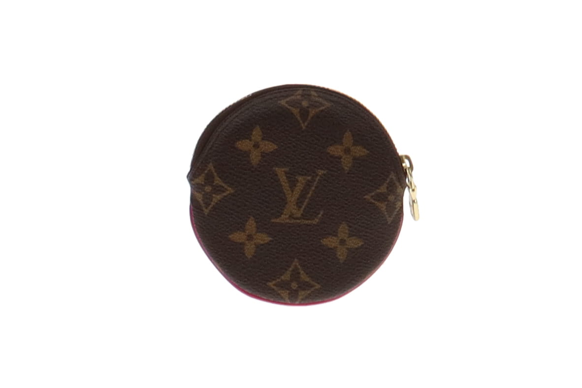 Louis Vuitton Monogram Round Coin Purse Ltd Ed. Bears On Skies TA4128