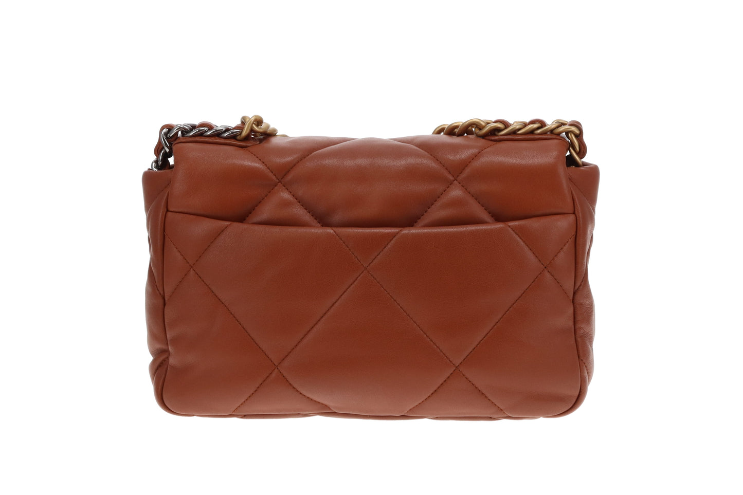 Chanel Small 19 Flap Bag Brown