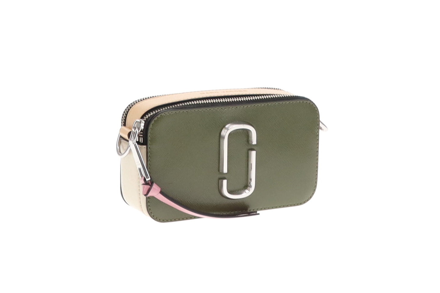 Marc Jacobs Khaki/Beige/Pink Snapshot