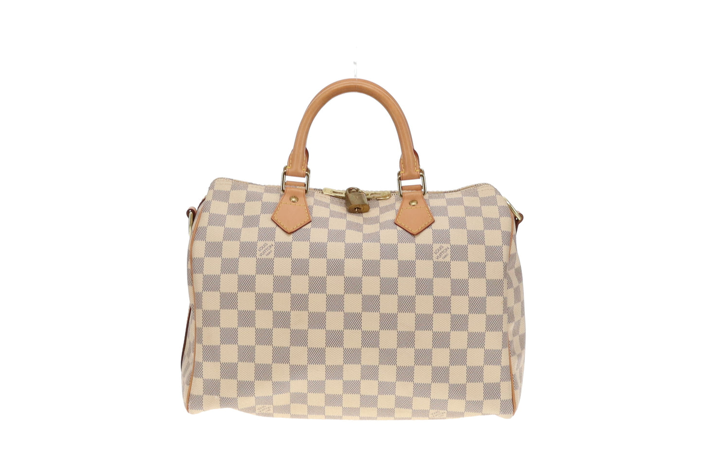 Louis Vuitton Classic Damier Azur Canvas Speedy 30 Bandouliere DU0183 - 2013