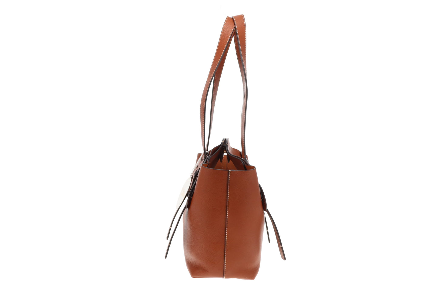 Chloe Caramel Leather Darryl Tote Bag