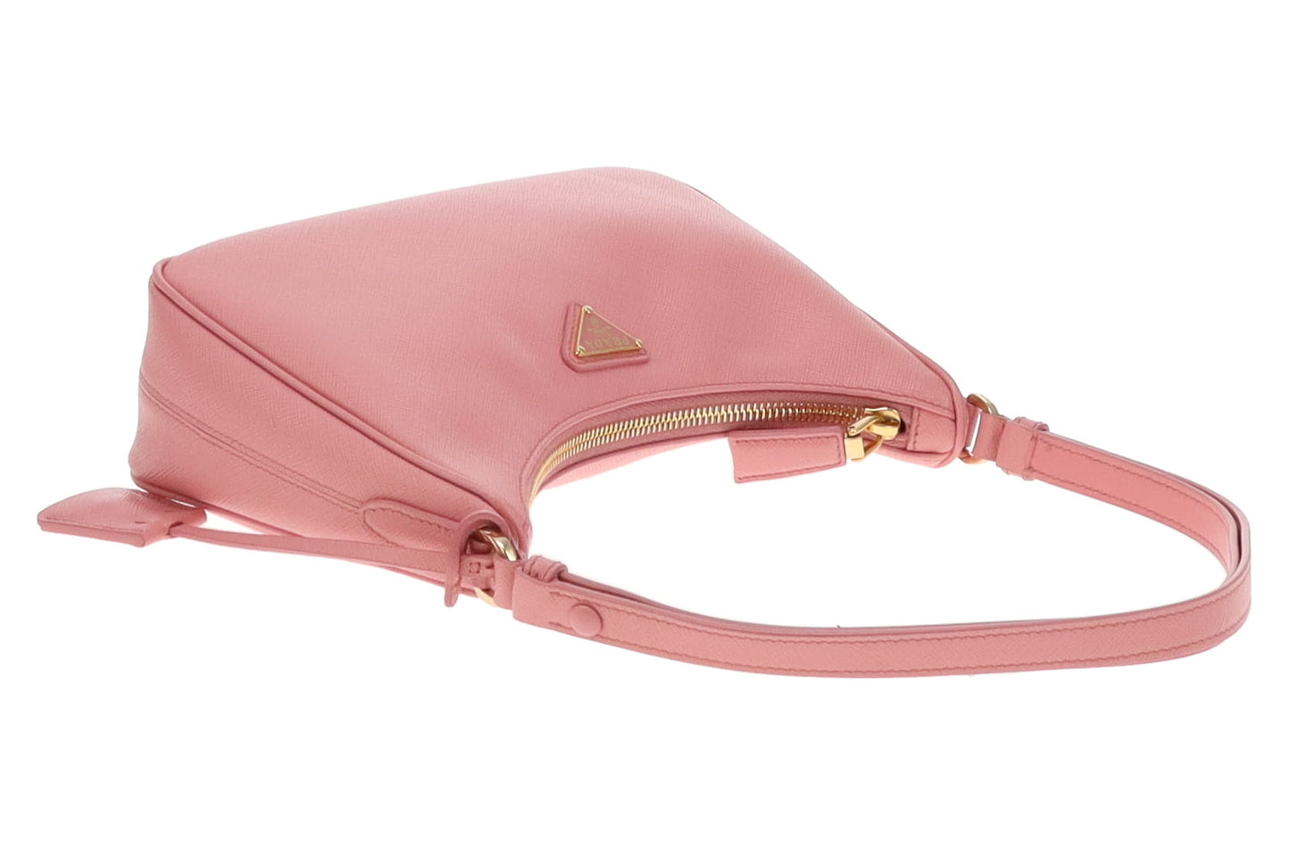 Prada Petal Pink Re-Edition Saffiano Leather Mini Bag