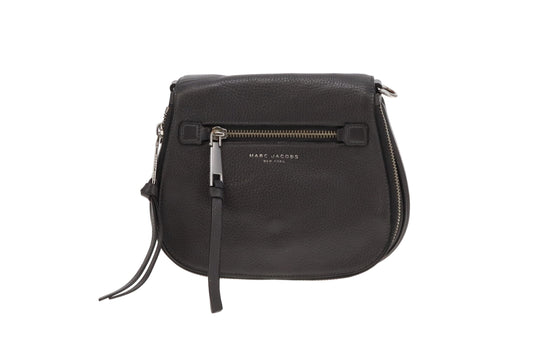 Marc Jacobs Grey Small Recruit Saddle Bag