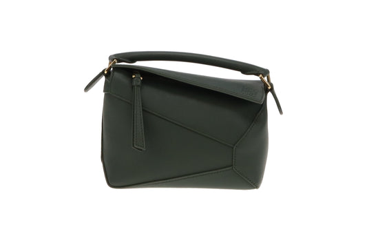 Loewe Mini Puzzle Bag Bottle Green