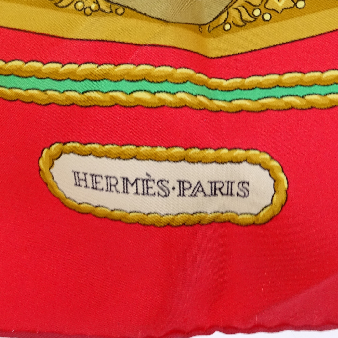 Hermes Hommage A Charles Garnier Silk Scarf 90cm