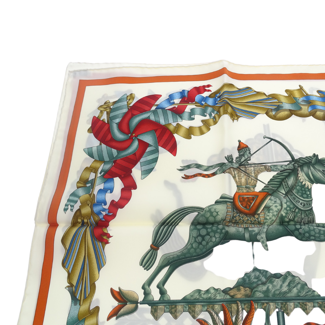 Hermes Les Girouettes Silk Scarf 90cm