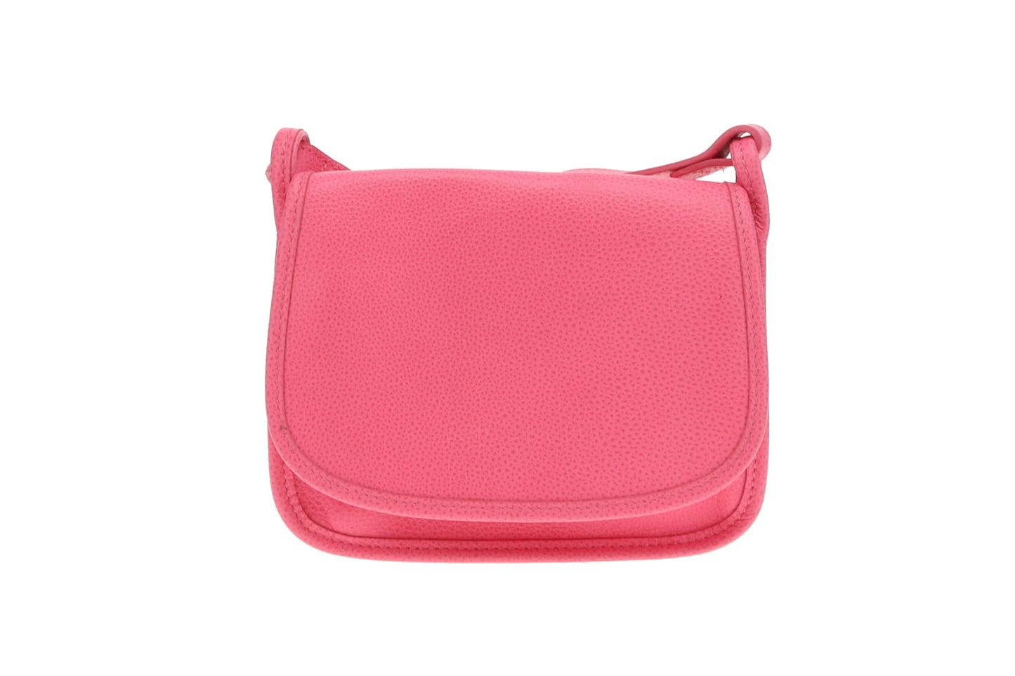 Longchamp Le Foulonne Pink Leather Crossbody Bag