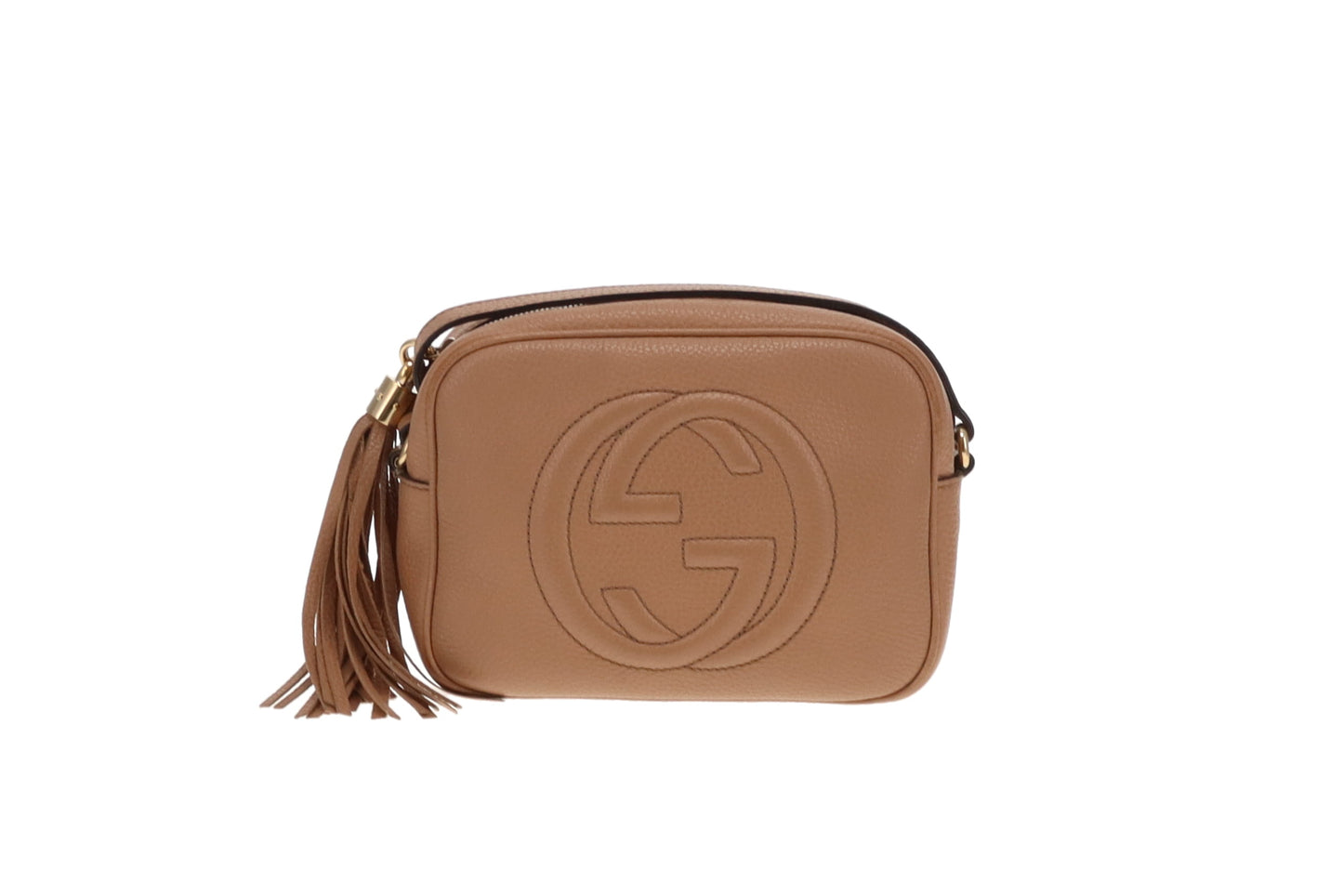 Gucci Beige Classic Soho Disco Camera Bag