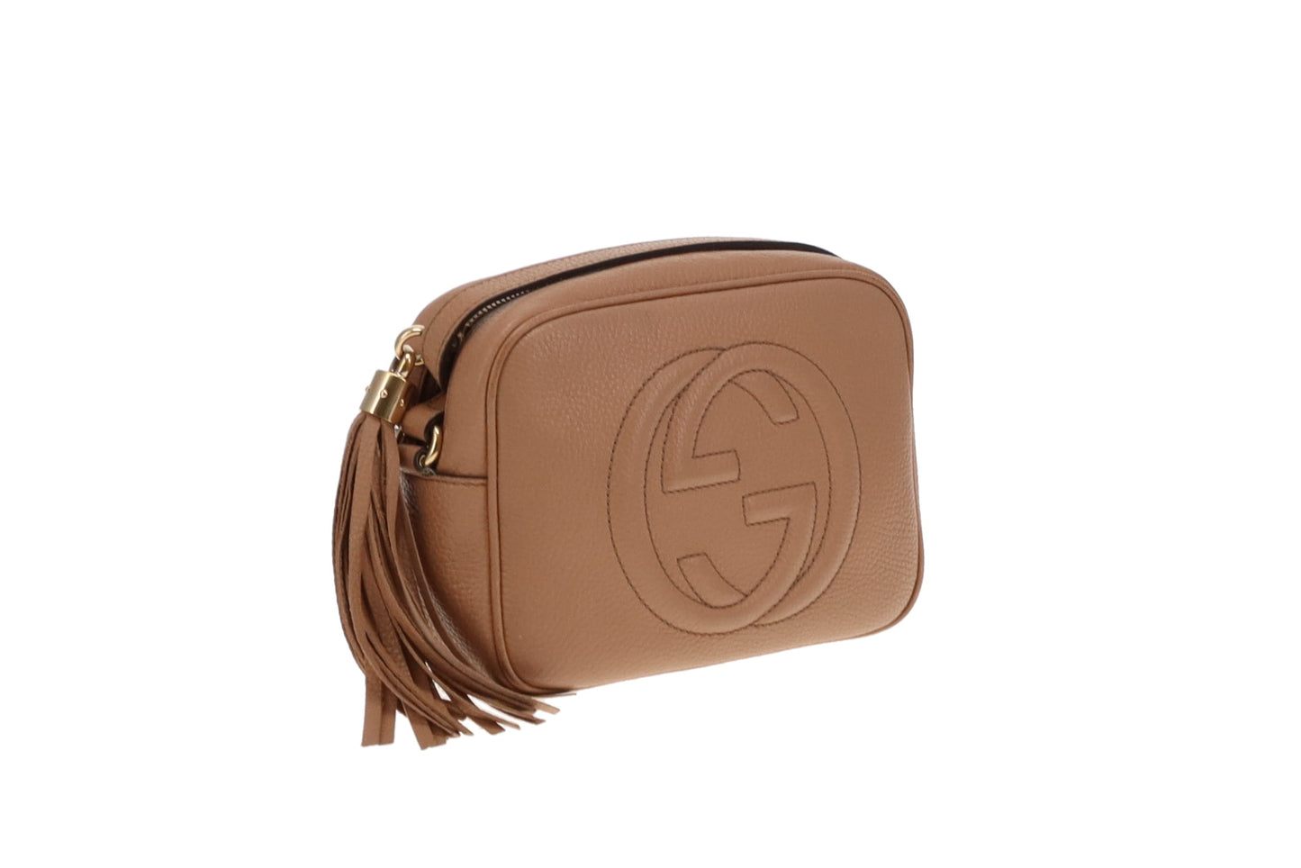 Gucci Beige Classic Soho Disco Camera Bag