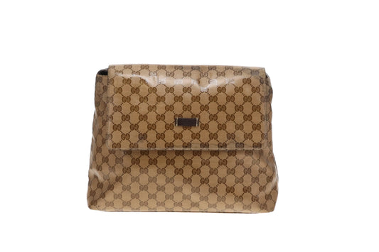 Gucci GG Crystal Flap Shoulder Bag