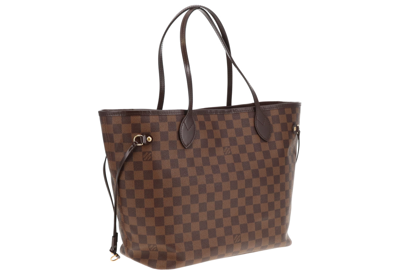 Louis Vuitton Classic Damier Ebene Neverfull MM with Pochette AR2147 - 2017