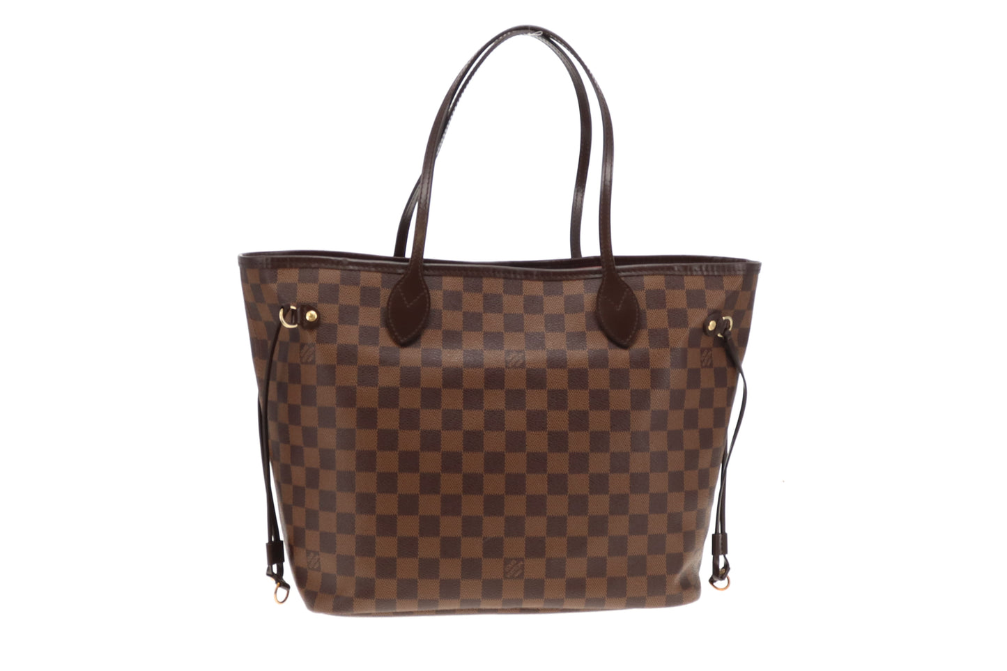 Louis Vuitton Classic Damier Ebene Neverfull MM with Pochette AR2147 - 2017