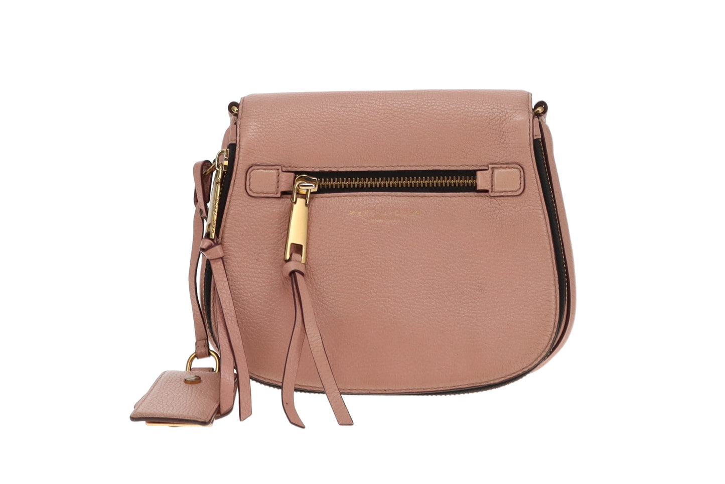 Marc Jacobs Pale Pink Small Recruit Saddle Bag