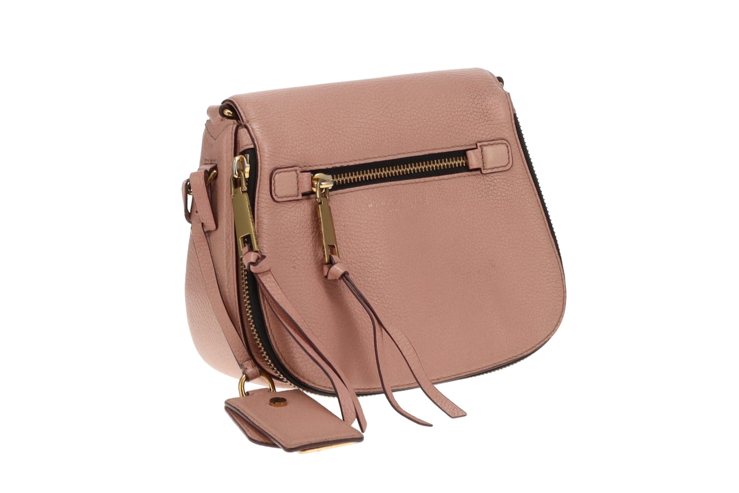 Marc Jacobs Pale Pink Small Recruit Saddle Bag