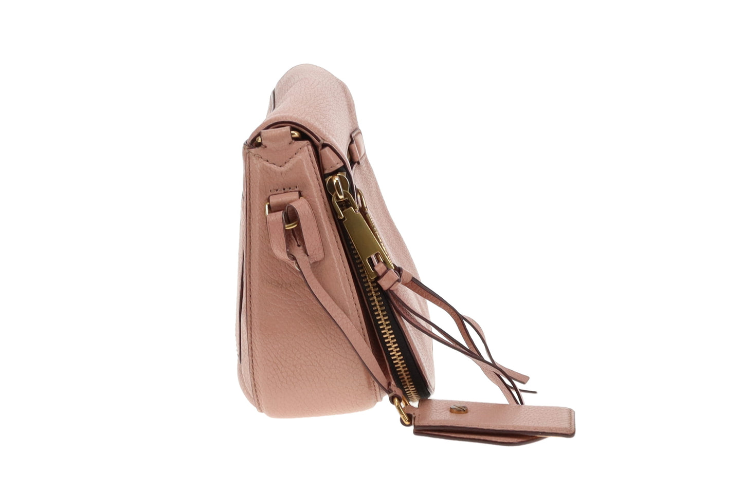 Marc Jacobs Pale Pink Small Recruit Saddle Bag