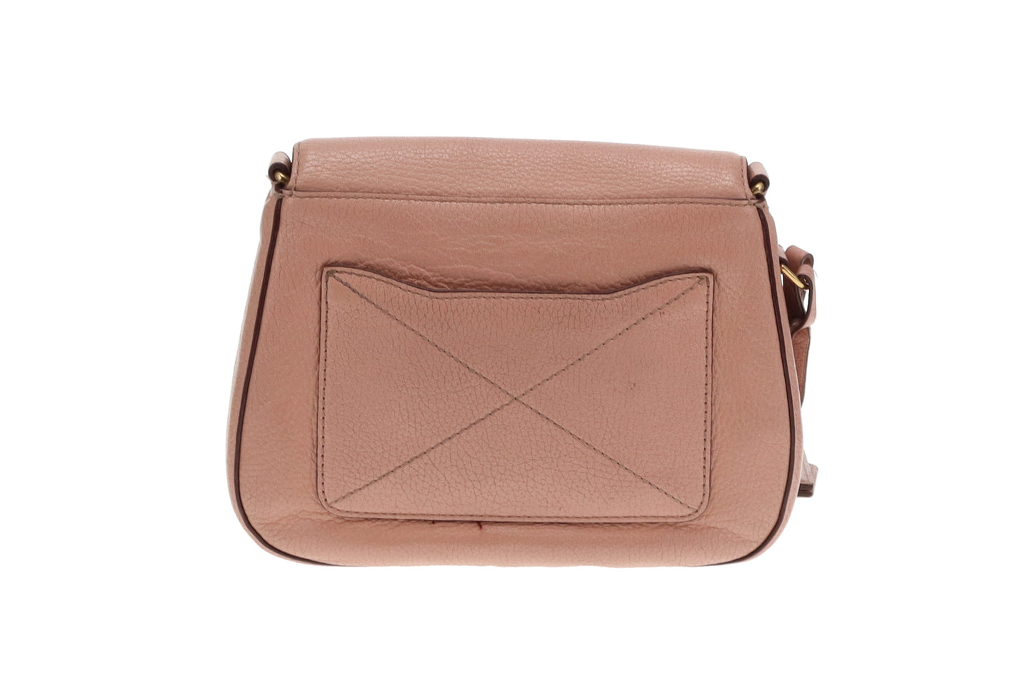 Marc Jacobs Pale Pink Small Recruit Saddle Bag