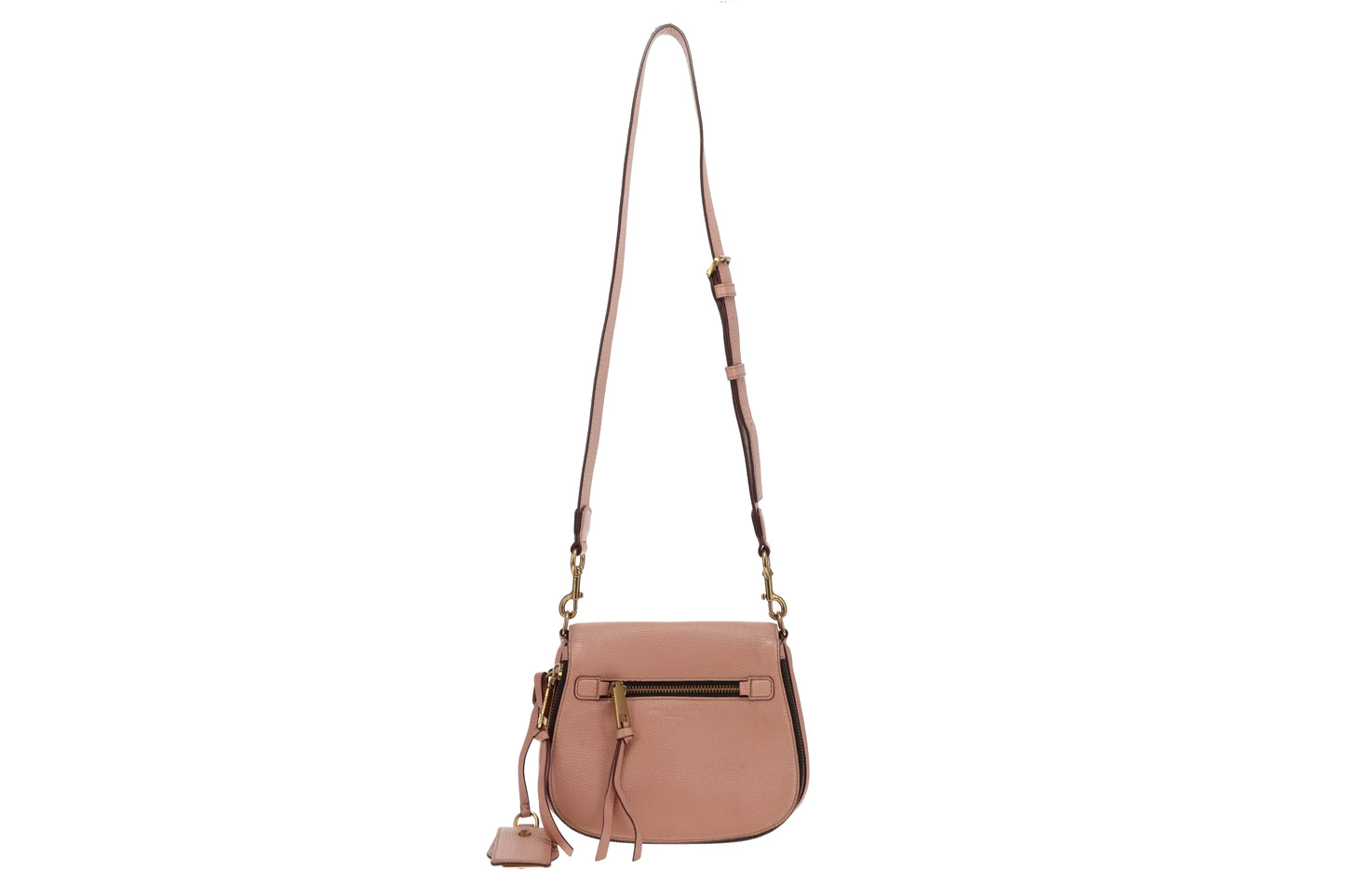 Marc Jacobs Pale Pink Small Recruit Saddle Bag