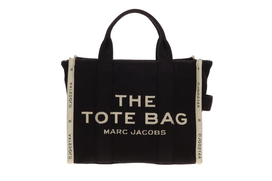 Marc Jaocbs Black and White Canvas Medium The Tote Bag