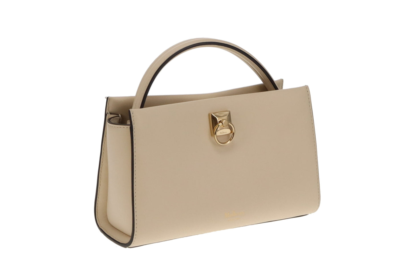 Mulberry Mini Iris Eggshell Micro Classic Grain Leather