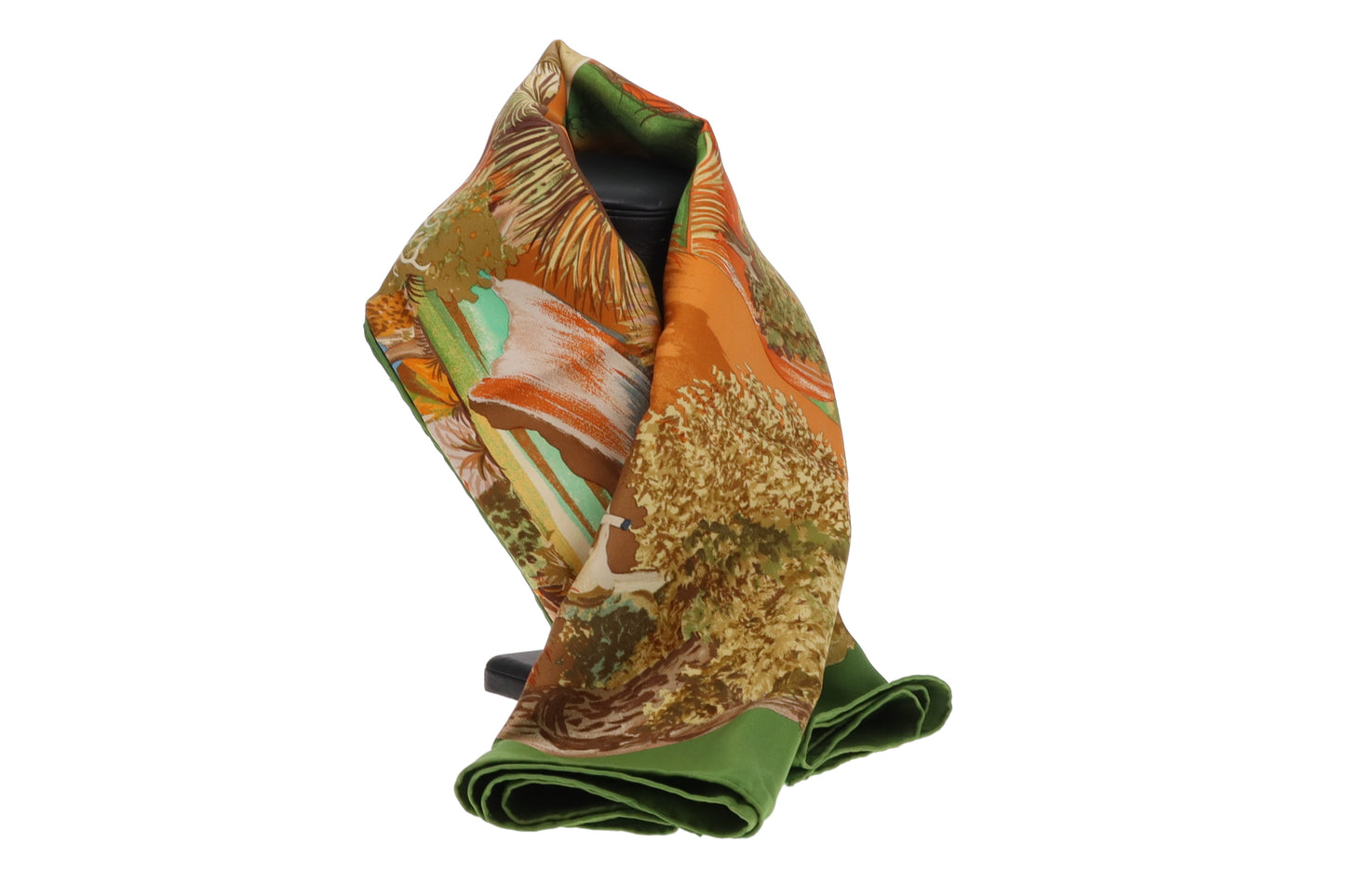 Hermes 100% Silk Nuba Mountain 90 x 90 Scarf