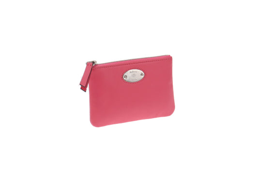 Mulberry Plaque Small Zip Coin Pouch