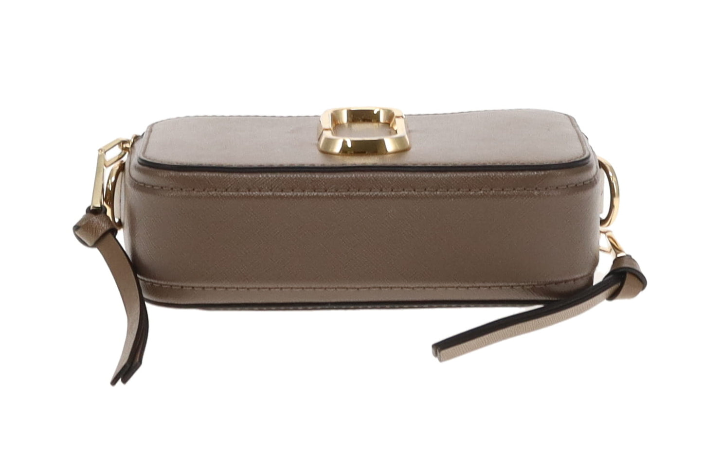 Marc Jacobs The Snapshot Raupe & Ivory With Logo Strap