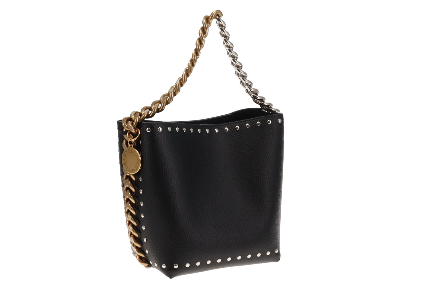 Stella McCartney Frayme Chain Bucket Bag