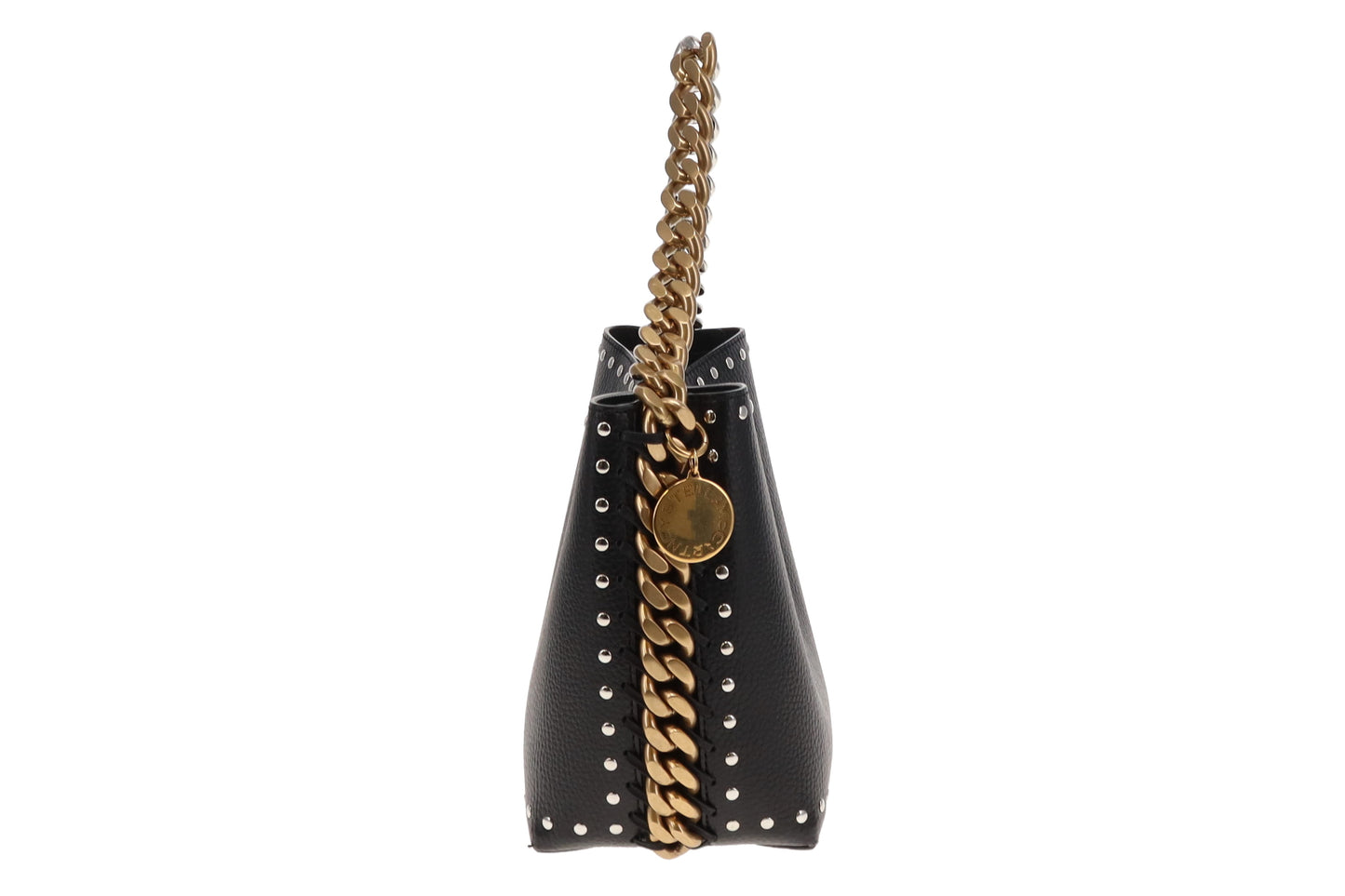 Stella McCartney Frayme Chain Bucket Bag