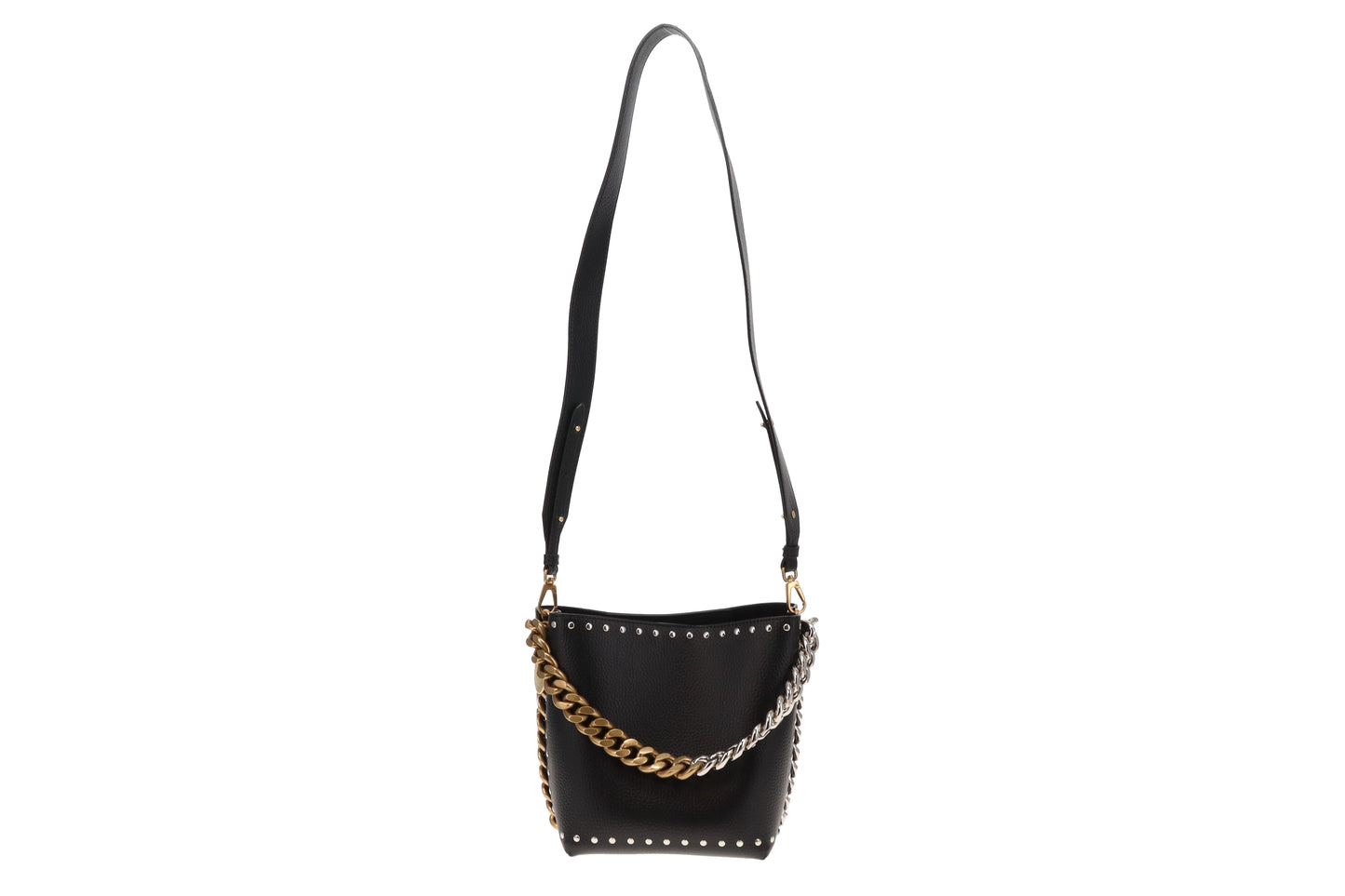 Stella McCartney Frayme Chain Bucket Bag