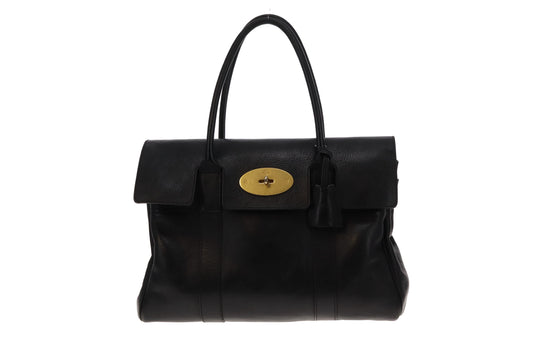 Mulberry Heritage Bayswater Black With Brass Hardware