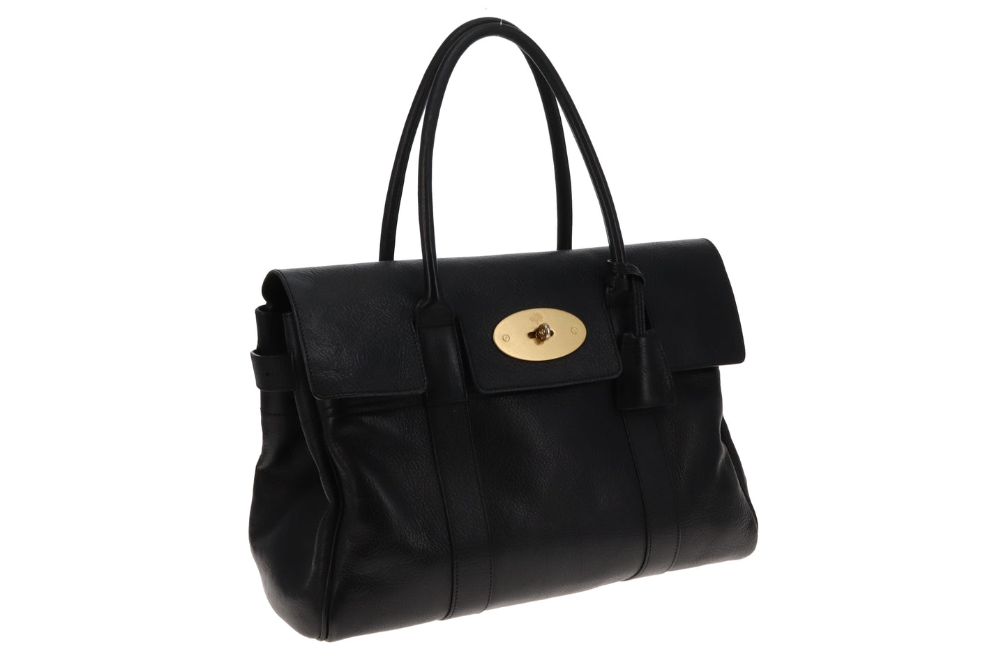 Mulberry Heritage Bayswater Black With Brass Hardware