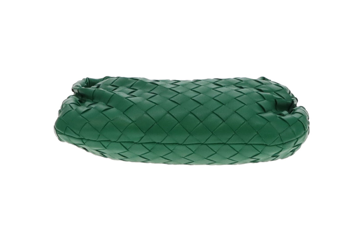 Bottega Veneta Green Lambskin Intrecciato Mini Jodie