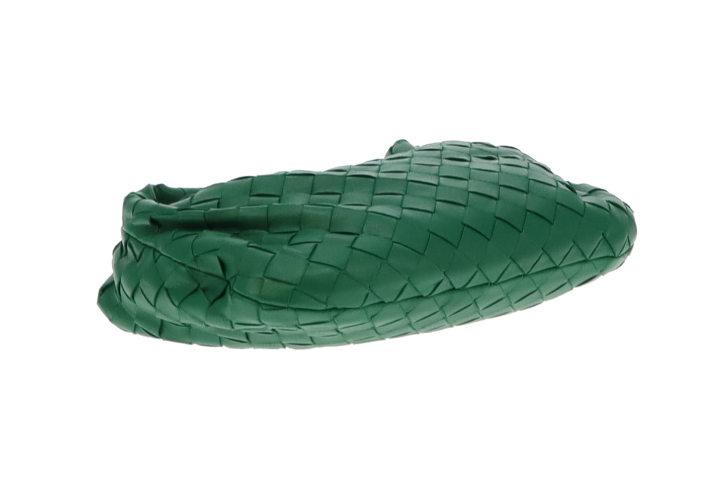 Bottega Veneta Green Lambskin Intrecciato Mini Jodie